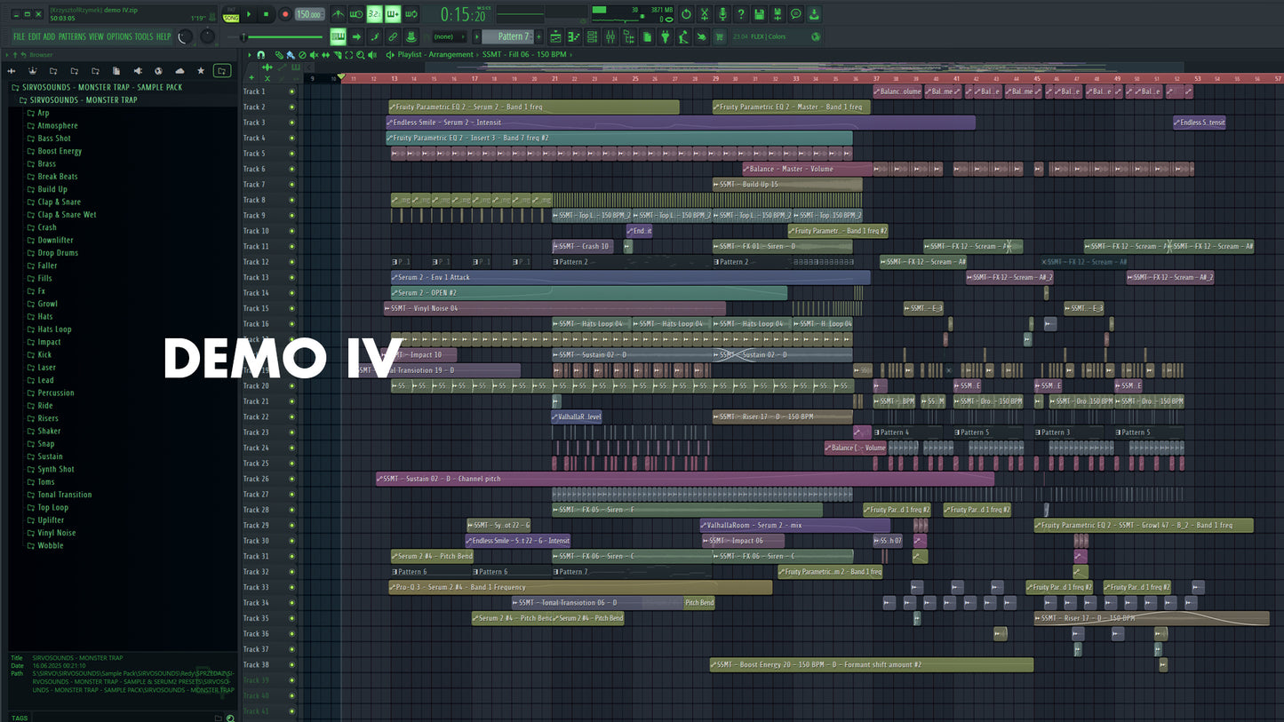 MONSTER TRAP - FL STUDIO - PROJECTS